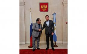 Delegación de Nicaragua visita a Embajador de la Federación de Rusia en Argentina