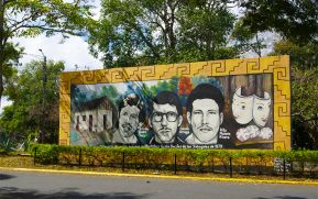 Así lucen los murales en honor a los Héroes y Mártires de la Gesta de Los Sabogales