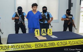 Policía Nacional captura al autor de muerte homicida y robo en perjuicio de una mujer en Managua