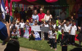 Lotería Nacional hace segunda entrega de utilidades al Ministerio de la Familia y al Instituto Nicaragüense de Deporte