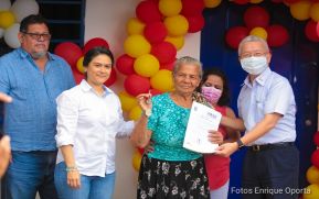 Familia del Barrio Jorge Dimitrov en Managua es beneficiada con vivienda digna