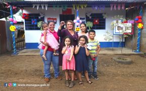 Programa de Vivienda Digna llega al Barrio Divino Niño del distrito V de Managua