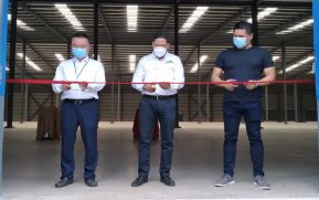 Inauguran nueva nave textil en zona Franca Portezuelo