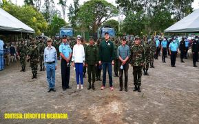 Acto de clausura del Plan de Protección y Seguridad a la Cosecha Cafetalera 2020-2021 en Carazo