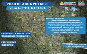 Enacal continúa mejorando el servicio de agua en barrios de Managua