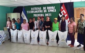Gobierno de Nicaragua ha entregado 43 mil bonos tecnológicos para la cosecha de primera