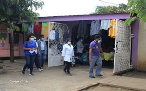 Realizan jornada de sensibilización antiepidémica en el barrio El Recreo en Managua