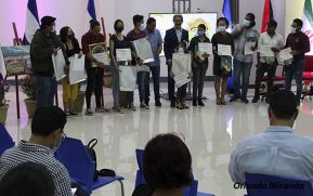Juventud Sandinista realiza concurso de pinturas en conmemoración al Día de Al-Quds