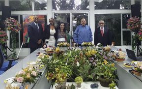 Comandante Daniel Ortega y Compañera Rosario Murillo se reúnen con el Secretario General de la AEC