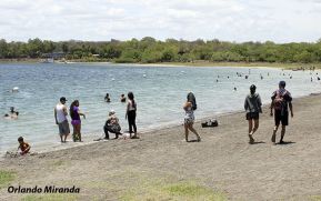 Domingo de recreación y esparcimiento en Xiloá y Xilonem