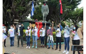 Niquinohomo le rinde tributo al General Sandino