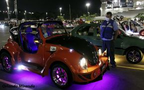Grandiosa exhibición de vehículos modificados en el nuevo Estadio Nacional