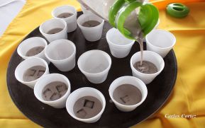 Así se prepara el licor de crema de cacao
