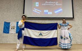 Estudiantes nicaragüenses en Clausura de Semana Cultural Centroamericana en Rusia