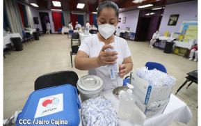 Estos son los puntos de vacunación contra la Covid-19 en Nicaragua para este lunes