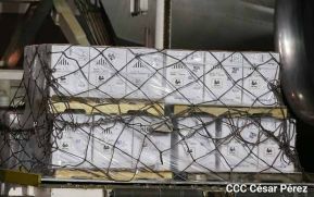 Nicaragua recibe más de 300 mil dosis de vacunas Pfizer donadas por Estados Unidos