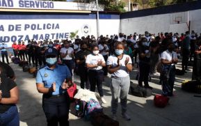 434 mujeres y 766 hombres inician primer Curso Básico de Policía 2022