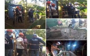 Enacal restablece servicio de agua en comunidad San Cristóbal, San Rafael del Sur