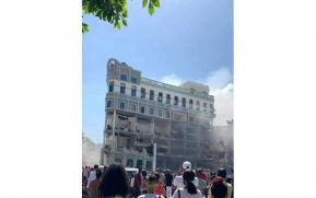 Fuerte explosión se registró en Hotel Saratoga de Cuba