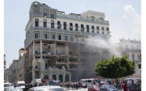 Suman 18 los fallecidos tras explosión en hotel de Cuba