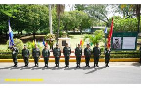 Ejército de Nicaragua conmemora paso a la inmortalidad del Comandante Germán Pomares