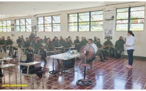 Ejército de Nicaragua participa en capacitación sobre la conservación ambiental