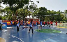 Jóvenes y niños protagonizan Campeonato de Voleibol Sala