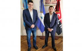 Embajada de Nicaragua con diputado Toniolli en Argentina