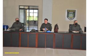 Ejército de Nicaragua realiza reunión del Comandante en Jefe con Jefes Militares