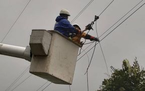 ENATREL trabaja para normalizar el servicio de energía tras el paso de Bonnie