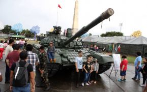 Continúa en Managua la Exposición Estática del Ejército de Nicaragua