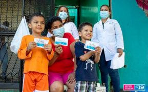 Ministerio de Salud de Nicaragua continúa con vacunas casa a casa contra la Covid-19