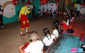 Niños protagonizan festival navideño impulsado por la Promotoría Solidaria