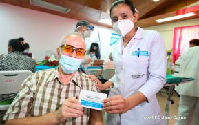 Nicaragua alcanza el 92% de personas vacunadas contra la Covid-19