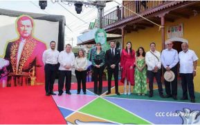Juigalpa se viste de Azul para vivir el IV Festival Internacional de las Artes Rubén Darío