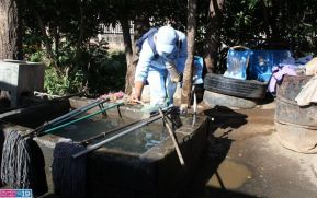 Aplican larvicida para el control del mosquito Aedes aegypti en barrios de Managua