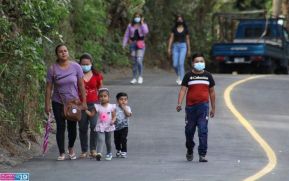 Alcaldía de Managua entrega 11 cuadras pavimentadas en la comarca Los Membreños