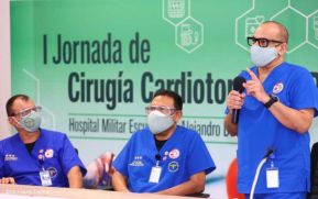 Hospital Militar clausura jornada de cirugías cardiotorácicas pediátricas
