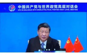 Presidente de la República Popular China en Diálogo con los Partidos Políticos Mundiales