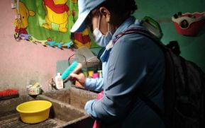 Ejecutan tercera fase de lucha contra zancudos en el barrio Domitila Lugo