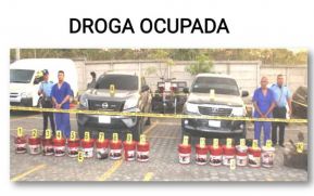 Policía Nacional incauta 375 kilogramos de cocaína en Managua