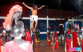 Movimiento Cultural Leonel Rugama recrea tradicional Judea en Ticuantepe