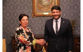 Embajadora de Nicaragua sostuvo encuentro con vicecanciller de Venezuela