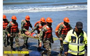 Ejército en I Ejercicio Nacional de Preparación para Proteger la Vida