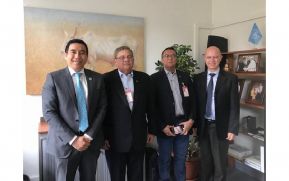 Delegación de Nicaragua se reúne con el Director de Sanidad de la FAO