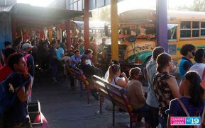 Nicaragüenses retornan a su patria para pasar Semana Santa en familia