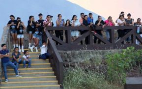Celebran carnaval ambiental en el Parque Nacional Volcán Masaya