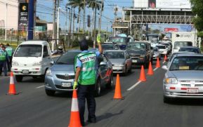 Tránsito Nacional: 1 mil 035 colisiones se produjeron la semana pasada en el país