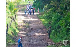 Ejército de Nicaragua brindó protección y seguridad al “Reto Extremo Mountain Climbing 2023”
