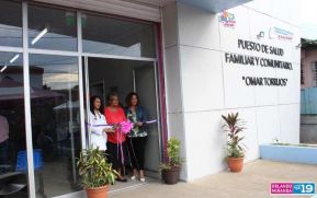 Alcaldía de Managua y Minsa inauguran puesto de salud Omar Torrrijos